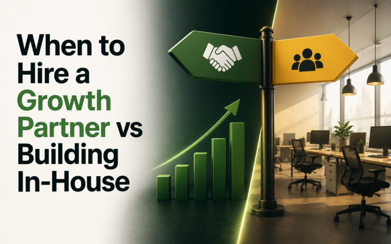 When to Hire a Growth Partner vs Building In-House