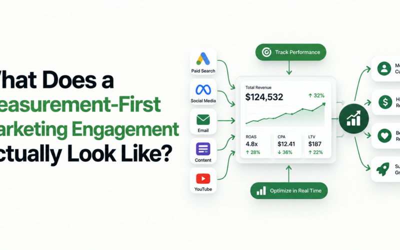 Measurement First Marketing Analytics Dashboard